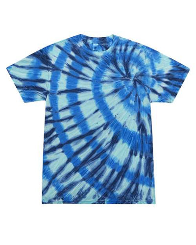 Colortone Unisex Multi-Color Tie-Dyed T-Shirt