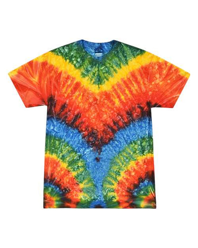 Colortone Unisex Multi-Color Tie-Dyed T-Shirt
