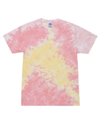 Colortone Unisex Multi-Color Tie-Dyed T-Shirt