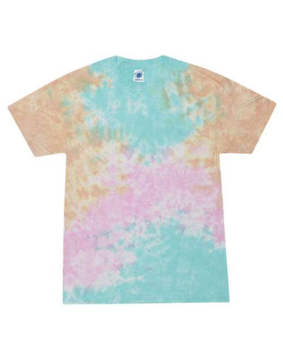 Colortone Unisex Multi-Color Tie-Dyed T-Shirt