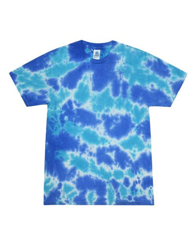 Colortone Unisex Multi-Color Tie-Dyed T-Shirt