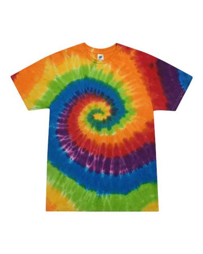 Colortone Unisex Multi-Color Tie-Dyed T-Shirt