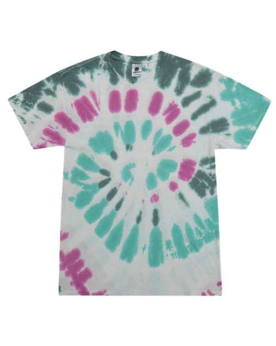 Colortone Unisex Multi-Color Tie-Dyed T-Shirt