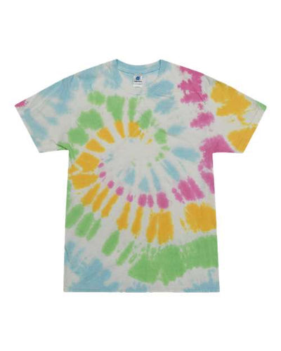 Colortone Unisex Multi-Color Tie-Dyed T-Shirt