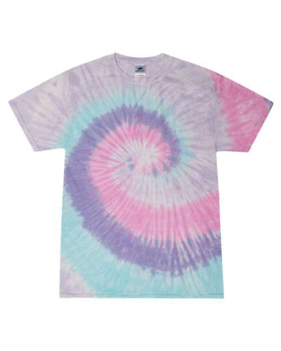 Colortone Unisex Multi-Color Tie-Dyed T-Shirt