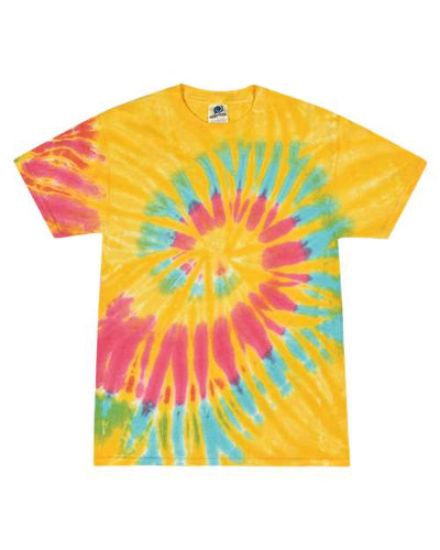 Colortone Unisex Multi-Color Tie-Dyed T-Shirt