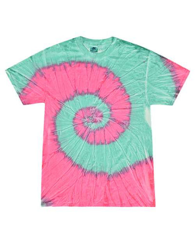Colortone Unisex Multi-Color Tie-Dyed T-Shirt