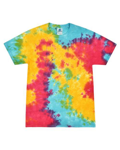 Colortone Unisex Multi-Color Tie-Dyed T-Shirt