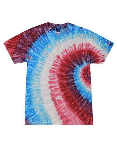 Colortone Unisex Multi-Color Tie-Dyed T-Shirt