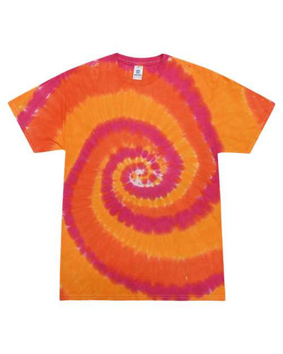 Colortone Unisex Multi-Color Tie-Dyed T-Shirt