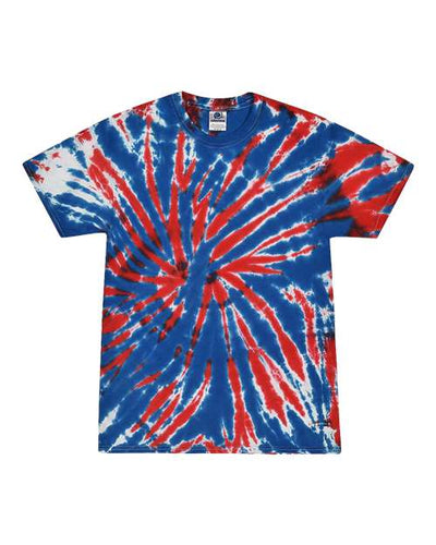 Colortone Unisex Multi-Color Tie-Dyed T-Shirt