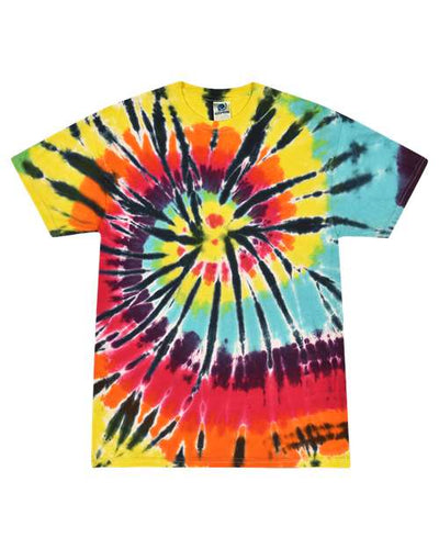 Colortone Unisex Multi-Color Tie-Dyed T-Shirt