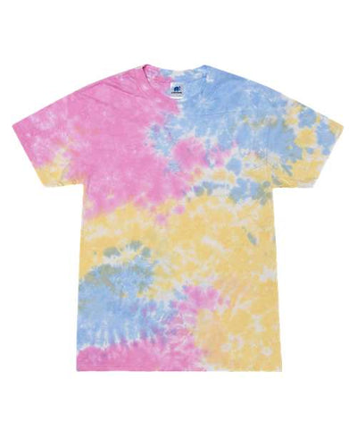 Colortone Unisex Multi-Color Tie-Dyed T-Shirt