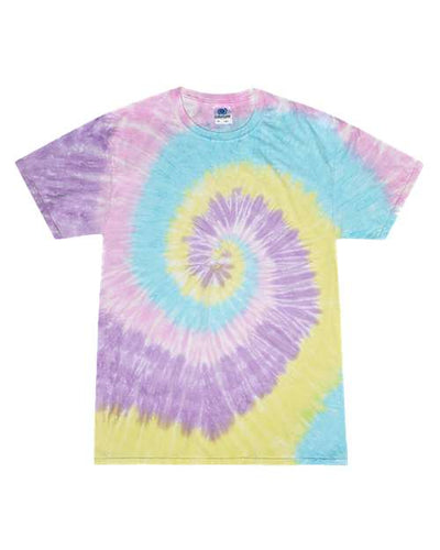 Colortone Unisex Multi-Color Tie-Dyed T-Shirt