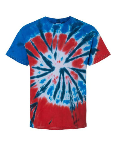 Colortone Unisex Multi-Color Tie-Dyed T-Shirt