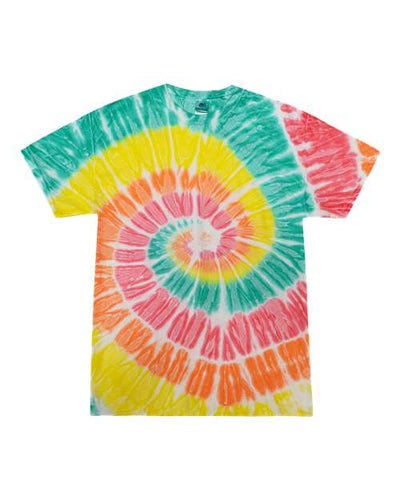 Colortone Unisex Multi-Color Tie-Dyed T-Shirt