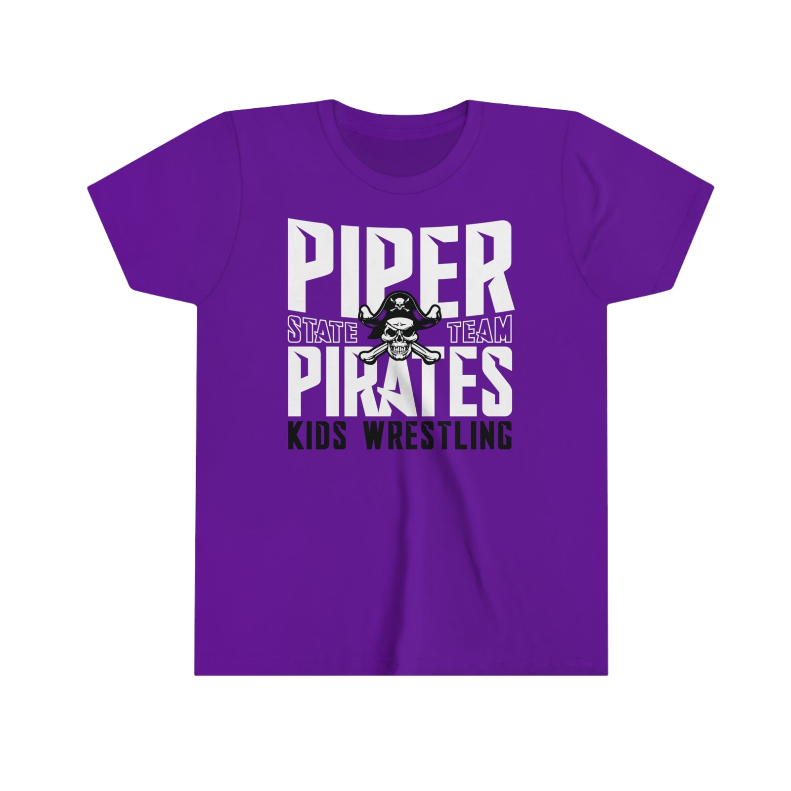 Piper Kids State Wrestling 2023 Youth Short Sleeve Tee