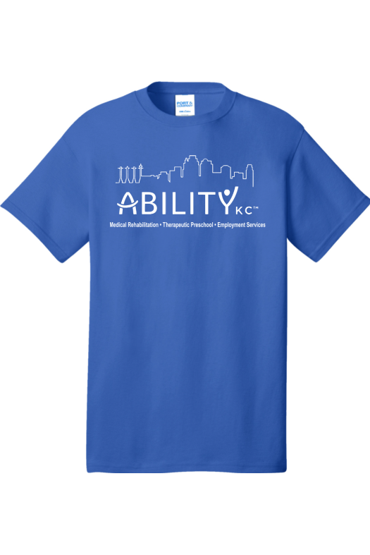 ABILITY KC Port & Company - Core Cotton Tee. PC54