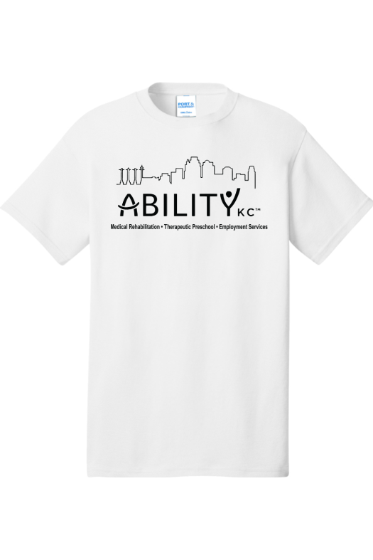 ABILITY KC Port & Company - Core Cotton Tee. PC54