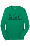 ABILITY KC Port & Company - Long Sleeve Core Cotton Tee. PC54LS