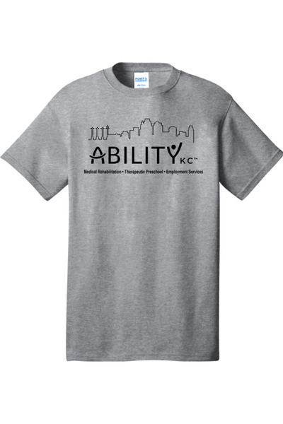 ABILITY KC Port & Company - Core Cotton Tee. PC54