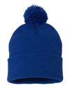 Sportsman 12" Pom-Pom Cuffed Beanie SP15