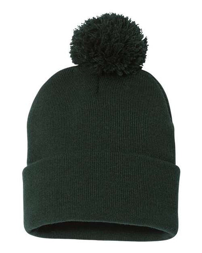 Sportsman 12" Pom-Pom Cuffed Beanie SP15