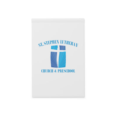 St. Stephen Lutheran Church Full Logo Garden Banner