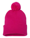 Sportsman 12" Pom-Pom Cuffed Beanie SP15