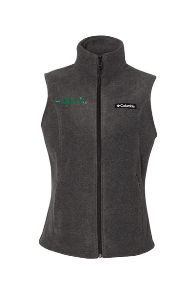 ABILITY KC Columbia Womens Benton Springs Fleece Vest - Embroidered