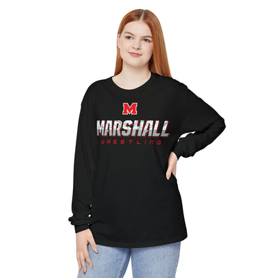 Marshall High School Unisex Garment-dyed Long Sleeve T-Shirt