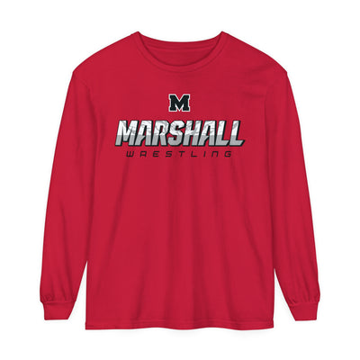 Marshall High School Unisex Garment-dyed Long Sleeve T-Shirt