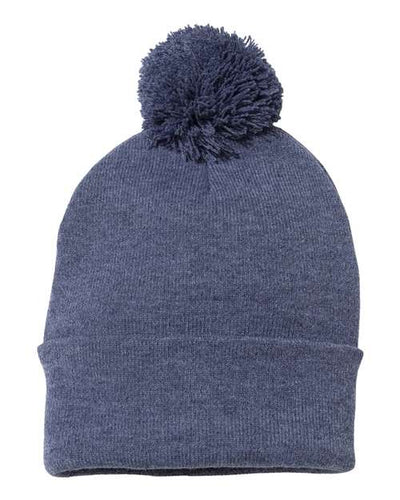 Sportsman 12" Pom-Pom Cuffed Beanie SP15