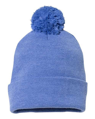 Sportsman 12" Pom-Pom Cuffed Beanie SP15