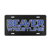 Pratt Community College Beaver Wrestling Vanity Plate