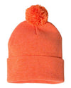 Sportsman 12" Pom-Pom Cuffed Beanie SP15