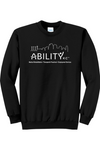 ABILITY KC Port & Company - Core Fleece Crewneck Sweatshirt. PC78