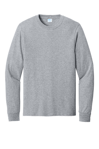 Port & Co Long Sleeve Core Cotton Tee