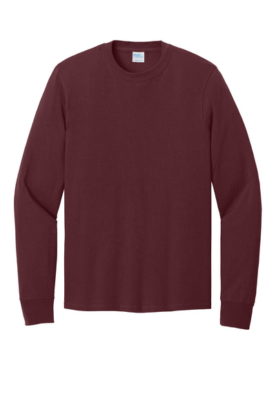 Port & Co Long Sleeve Core Cotton Tee