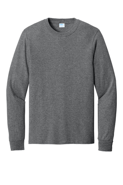 Port & Co Long Sleeve Core Cotton Tee