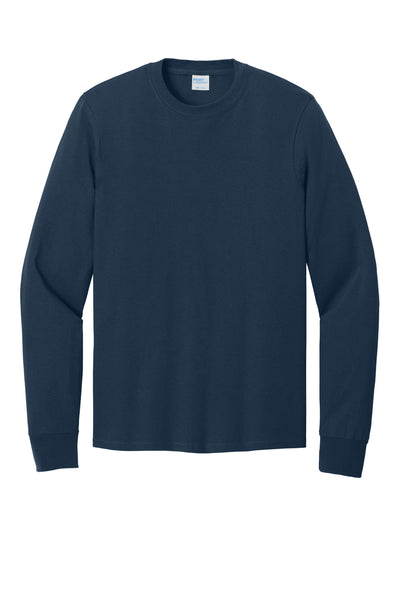 Port & Co Long Sleeve Core Cotton Tee