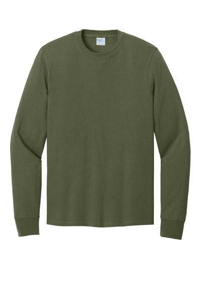 Port & Co Long Sleeve Core Cotton Tee
