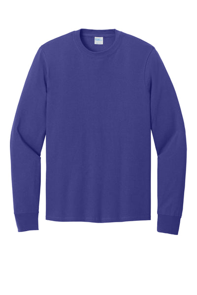 Port & Co Long Sleeve Core Cotton Tee