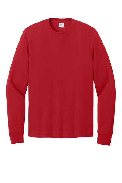 Port & Co Long Sleeve Core Cotton Tee