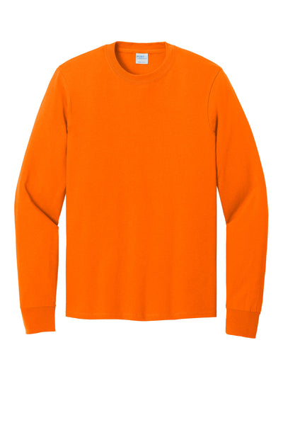 Port & Co Long Sleeve Core Cotton Tee