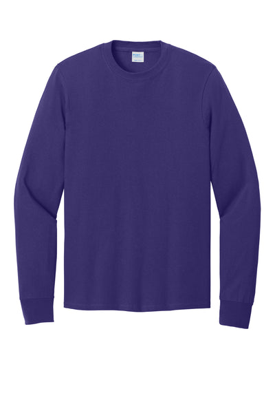 Port & Co Long Sleeve Core Cotton Tee