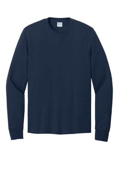 Port & Co Long Sleeve Core Cotton Tee