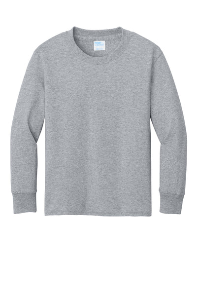 Port & Co Long Sleeve Core Cotton Tee