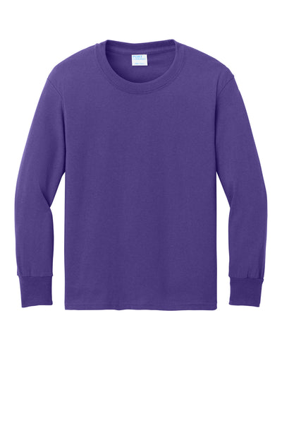 Port & Co Long Sleeve Core Cotton Tee