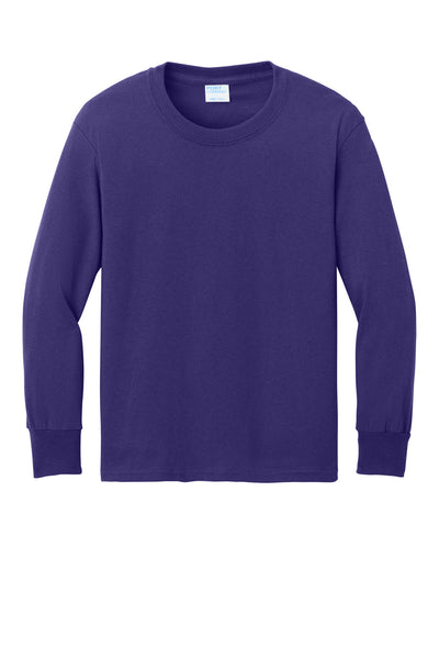 Port & Co Long Sleeve Core Cotton Tee